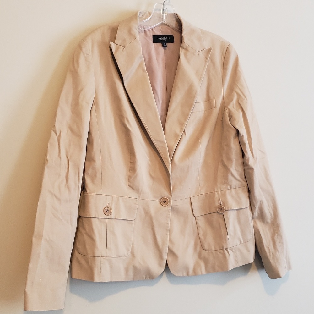 Tan blazer